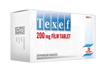 TEXEF 200 MG 20 FILM TABLET İlaç Görseli