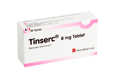 TINSERC 8 MG 30 TABLET İlaç Görseli