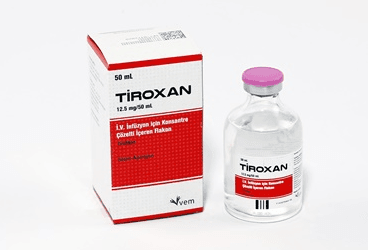 TIROXAN 12,5 MG/50 ML IV INFUZYON ICIN KONSANTRE COZELTI ICEREN FLAKON İlaç Görseli