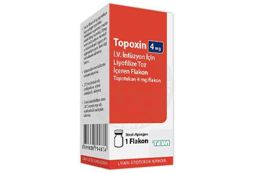 TOPOXIN 4 MG IV INFUZYONLUK COZELTI HAZIRLAMAK ICIN LIYOFILIZE TOZ İlaç Görseli