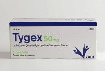 TYGEX 50 MG IV INFUZYON ICIN LIYOFILIZE TOZ ICEREN 10 FLAKON İlaç Görseli