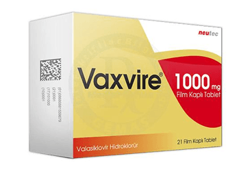 VAXVIRE 1000 MG 21 FILM KAPLI TABLET İlaç Görseli