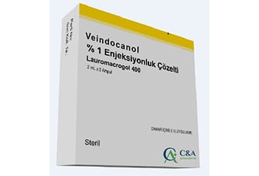 VEINDOCANOL %1 ENJEKSIYONLUK COZELTI İlaç Görseli