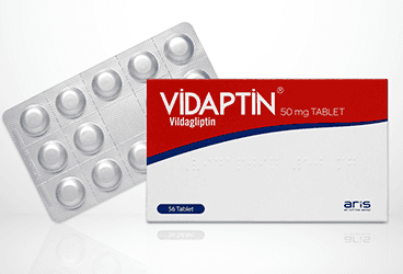 VIDAPTIN MET 50 MG/1000 MG FILM KAPLI TABLET (60 ADET) İlaç Görseli