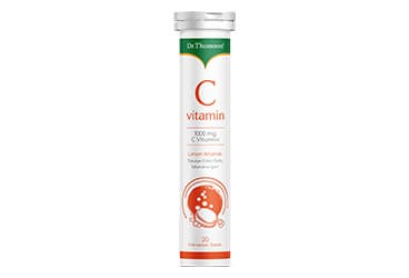 DR THOMSON C VIT EFERVESAN TABLET 20 tablet İlaç Görseli