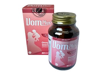 APB VOM PLUS+ OMEGA 3, MULTIVITAMIN VE MULTIMINERAL ICEREN TAKVIYE EDICI GIDA KAPSUL 30 kapsül İlaç Görseli