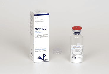 VORAZYR 200 MG IV INFUZYON COZELTI ICIN TOZ ICEREN 1 FLAKON İlaç Görseli