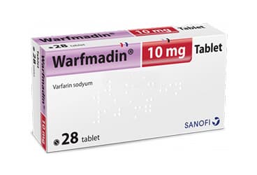 WARFMADIN 10 MG TABLET (28 TABLET) İlaç Görseli