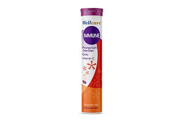WELLCARE IMMUNE EFERVESAN TABLET 15 tablet İlaç Görseli