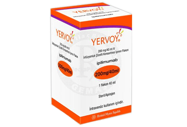 YERVOY 200 MG/40 ML IV INFUZYONLUK COZELTI KONSANTRESI ICEREN 1 FLAKON İlaç Görseli