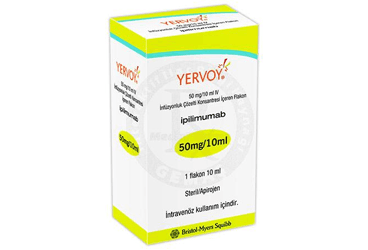 YERVOY 50 MG/10 ML IV INFUZYONLUK COZELTI KONSANTRESI ICEREN 1 FLAKON İlaç Görseli