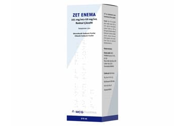 ZET ENEMA 161 MG/ML + 59 MG/ML REKTAL COZELTI (210 ML) İlaç Görseli