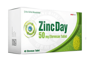 ZINCDAY 50 MG 40 EFERVESAN TABLET İlaç Görseli