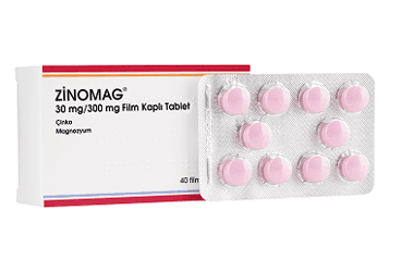 ZINOMAG 30 MG/300 MG FILM KAPLI TABLET (40 TABLET) İlaç Görseli