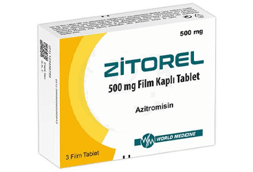 ZITOREL 500 MG FILM KAPLI TABLET (3 TABLET) İlaç Görseli