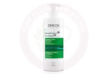 VICHY DERCOS ANTI-DANDRUFF KEPEK KARSITI SAMPUAN NORMAL & YAGLI SAC 390 ml şişe İlaç Görseli