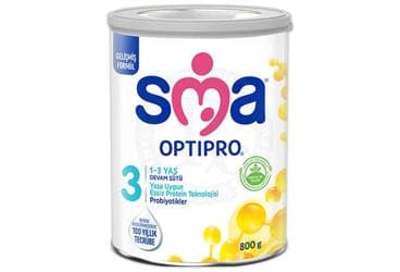 SMA OPTIPRO 3 DEVAM SUTU (1-3 YAS) 800 g toz İlaç Görseli