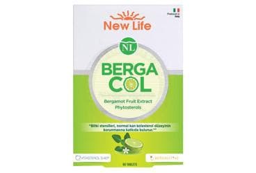 NEW LIFE BERGACOL TAKVIYE EDICI GIDA TABLET 60 tablet İlaç Görseli