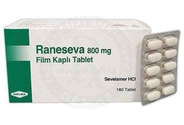 RANESEVA 800 MG FILM KAPLI TABLET (180 TABLET) İlaç Görseli