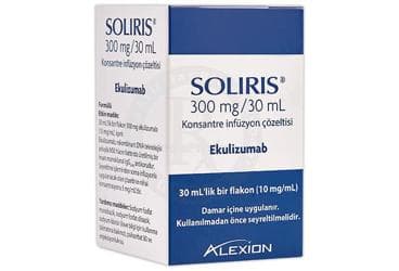 SOLIRIS 300 MG/30 ML KONSANTRE INFUZYON COZELTISI (1 FLAKON) İlaç Görseli