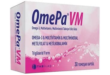 OMEPA VM YUMUSAK KAPSUL 30 kapsül İlaç Görseli