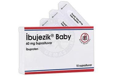 IBUJEZIK BABY 60 MG SUPOZITUVAR (10 ADET) İlaç Görseli