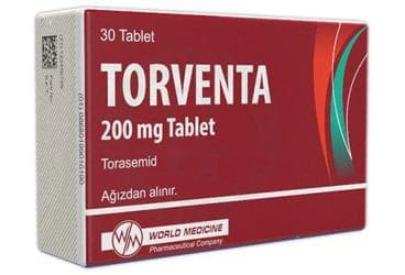 TORVENTA 200 MG TABLET (30 TABLET) İlaç Görseli