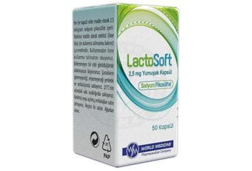 LACTOSOFT 2,5 MG YUMUSAK KAPSUL İlaç Görseli