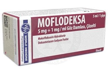 MOFLODEKSA 5 MG + 1 MG / ML GOZ DAMLASI,COZELTI İlaç Görseli