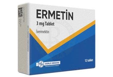 ERMETIN 3 MG TABLET (12 TABLET) İlaç Görseli