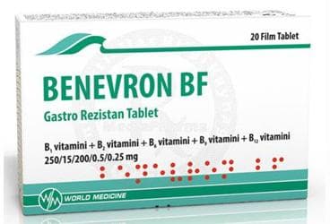 BENEVRON BF GASTRO REZISTAN TABLET (20 TABLET) İlaç Görseli