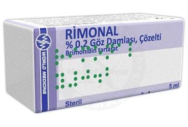 RIMONAL % 0.2 GOZ DAMLASI, COZELTI (1 SISE) İlaç Görseli