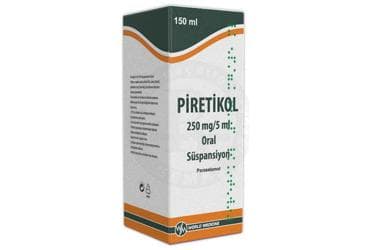 PIRETIKOL 250 MG/5 ML ORAL SUSPANSIYON (150 ML) İlaç Görseli