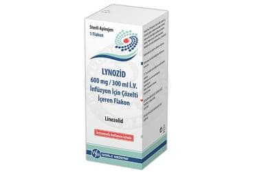 LYNOZID 600 MG/300ML I.V. INFUZYON
IÇIN ÇOZELTI IÇEREN FLAKON (1 FLAKON) İlaç Görseli