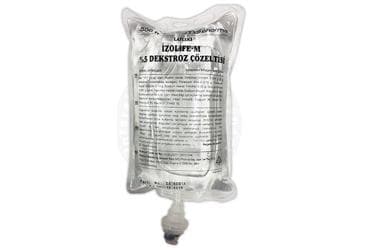 LAFLEKS IZOLIFE-M %5 DEKSTROZ SOLUSYONU 500 ML(SETSIZ) İlaç Görseli