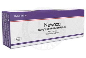 NEWOXA 600 MG/50 ML ENJEKSIYONLUK COZELTI (5 FLAKON) İlaç Görseli