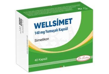 WELLSIMET 140 MG YUMUSAK KAPSUL (40 KAPSUL) İlaç Görseli