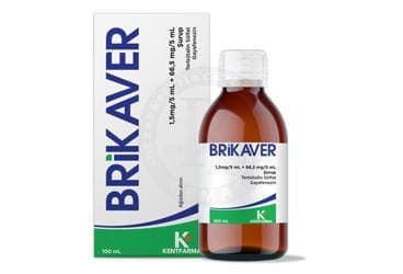 BRIKAVER 1,5 MG/5 ML + 66,5 MG/5 ML SURUP (100 ML) İlaç Görseli