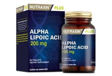 NUTRAXIN ALPHA LIPOIC ACID TABLET 200 mg 60 tablet İlaç Görseli