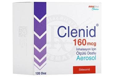 CLENID 160 MCG INHALASYON ICIN OLCULU DOZLU AEROSOL 120 DOZ İlaç Görseli