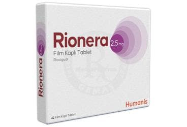 RIONERA 2.5 MG FILM KAPLI TABLET (42 TABLET) İlaç Görseli