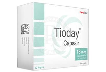 TIODAY CAPSAIR 18 MCG INHALASYON ICIN TOZ ICEREN KAPSUL (30 KAPSUL) İlaç Görseli