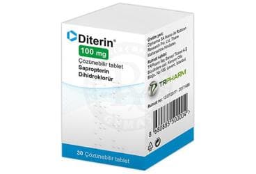 DITERIN 100 MG COZUNEBILIR 30 TABLET İlaç Görseli