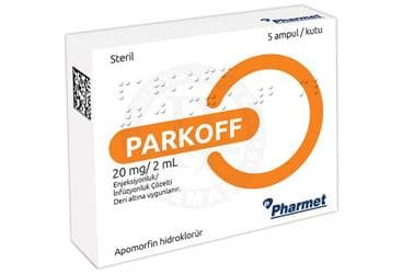 PARKOFF 20 MG/2 ML ENJEKSIYONLUK/ INFUZYONLUK COZELTI İlaç Görseli
