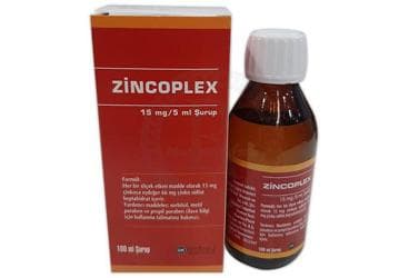 ZINCOPLEX 15 MG/5 ML SURUP (100 ML) İlaç Görseli