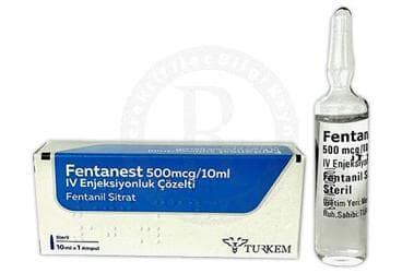 FENTANEST 500 MCG/10ML ENJEKSIYONLUK COZELTI (1 AMPUL) İlaç Görseli