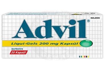 ADVIL LIQUI-GELS 200 MG YUMUSAK KAPSUL (20 KAPSUL) İlaç Görseli