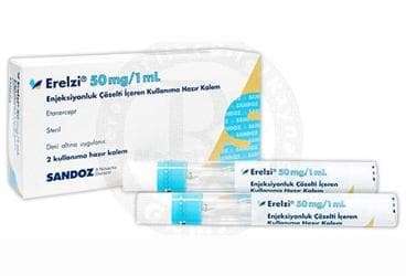 ERELZI 50 MG/1 ML ENJEKSIYONLUK COZELTI ICEREN KULLANIMA HAZIR KALEM İlaç Görseli