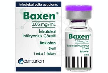 BAXEN 0,05 MG/ML INTRATEKAL INFUZYONLUK COZELTI (1 FLAKON) İlaç Görseli