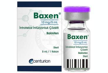 BAXEN 10 MG/5 ML INTRATEKAL INFUZYONLUK COZELTI (1 ADET) İlaç Görseli